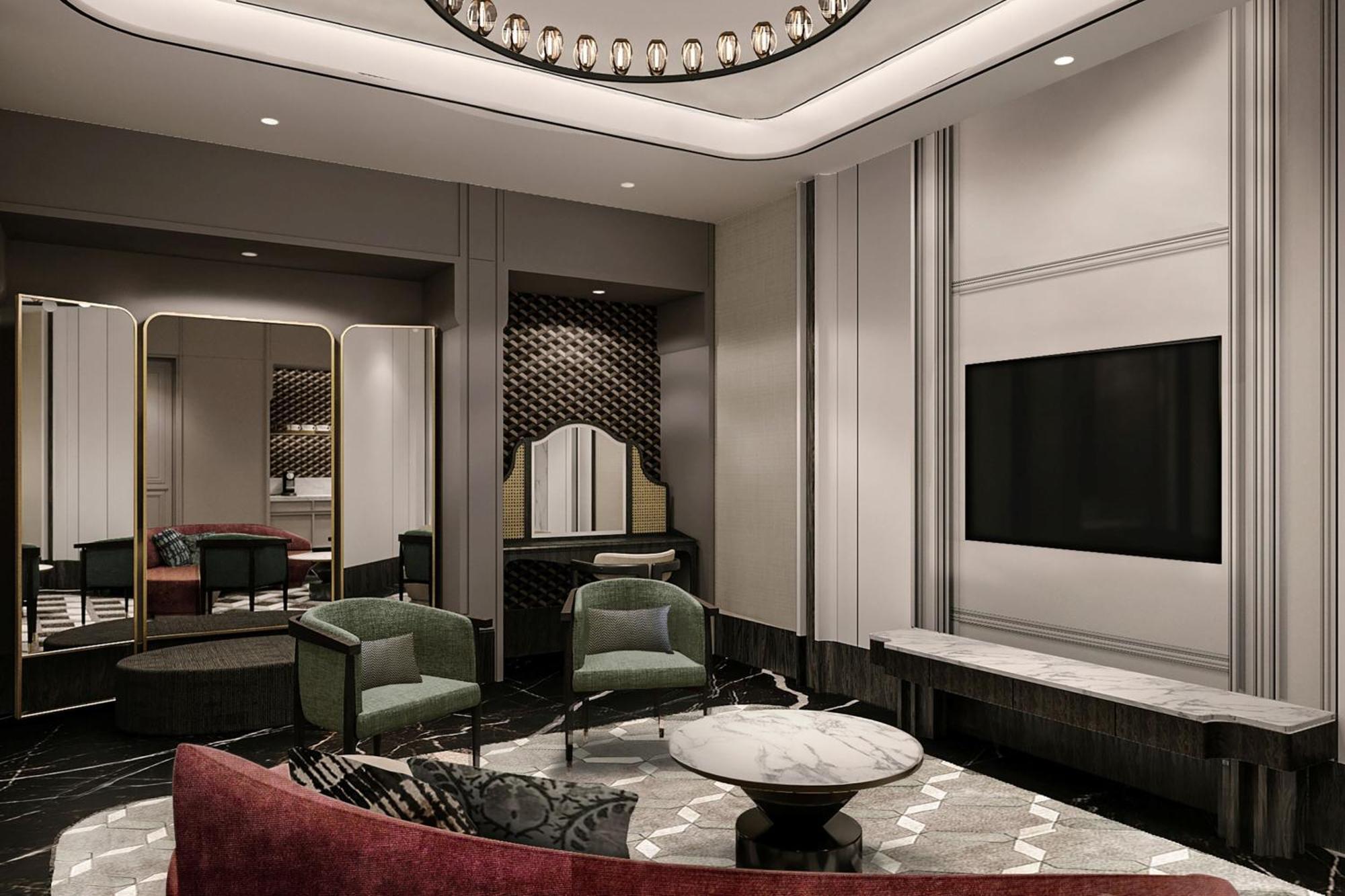 더 노탐 올 스위트 페낭 조지타운 외부 사진 The interior of the lounge