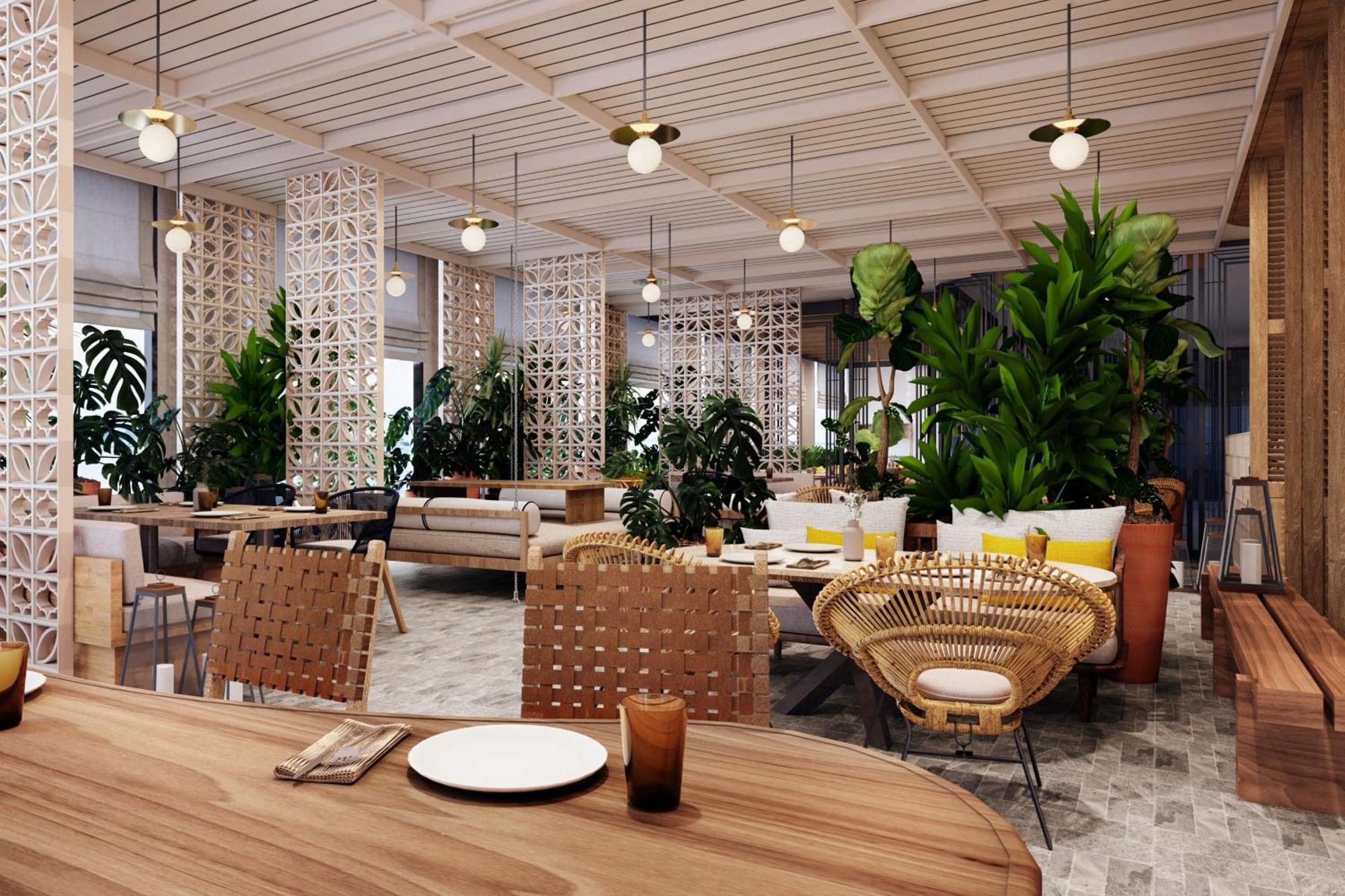 더 노탐 올 스위트 페낭 조지타운 외부 사진 The interior of the restaurant