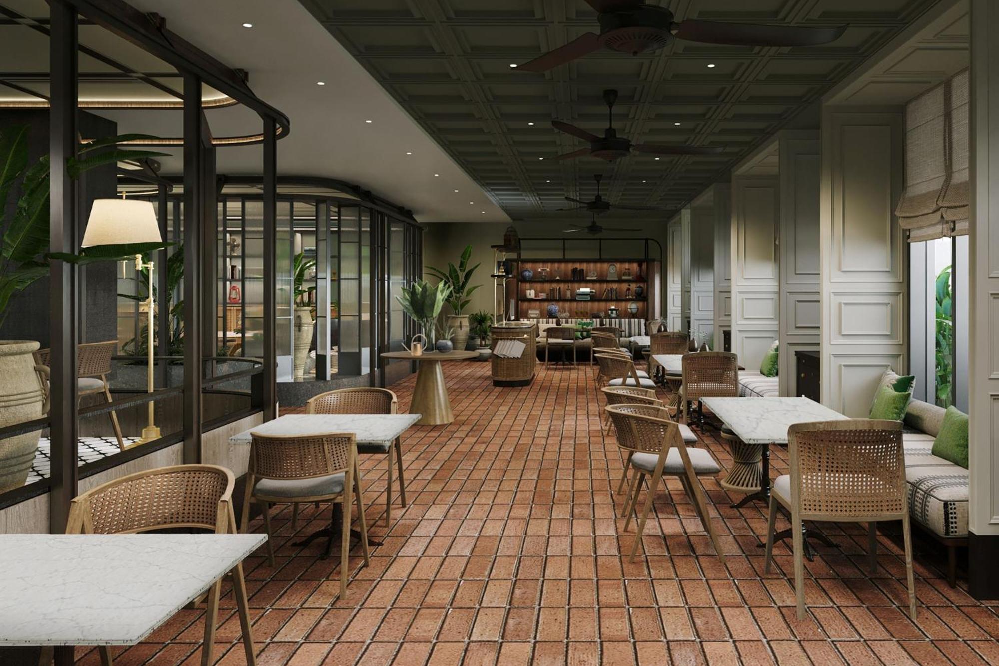 더 노탐 올 스위트 페낭 조지타운 외부 사진 The interior of the restaurant