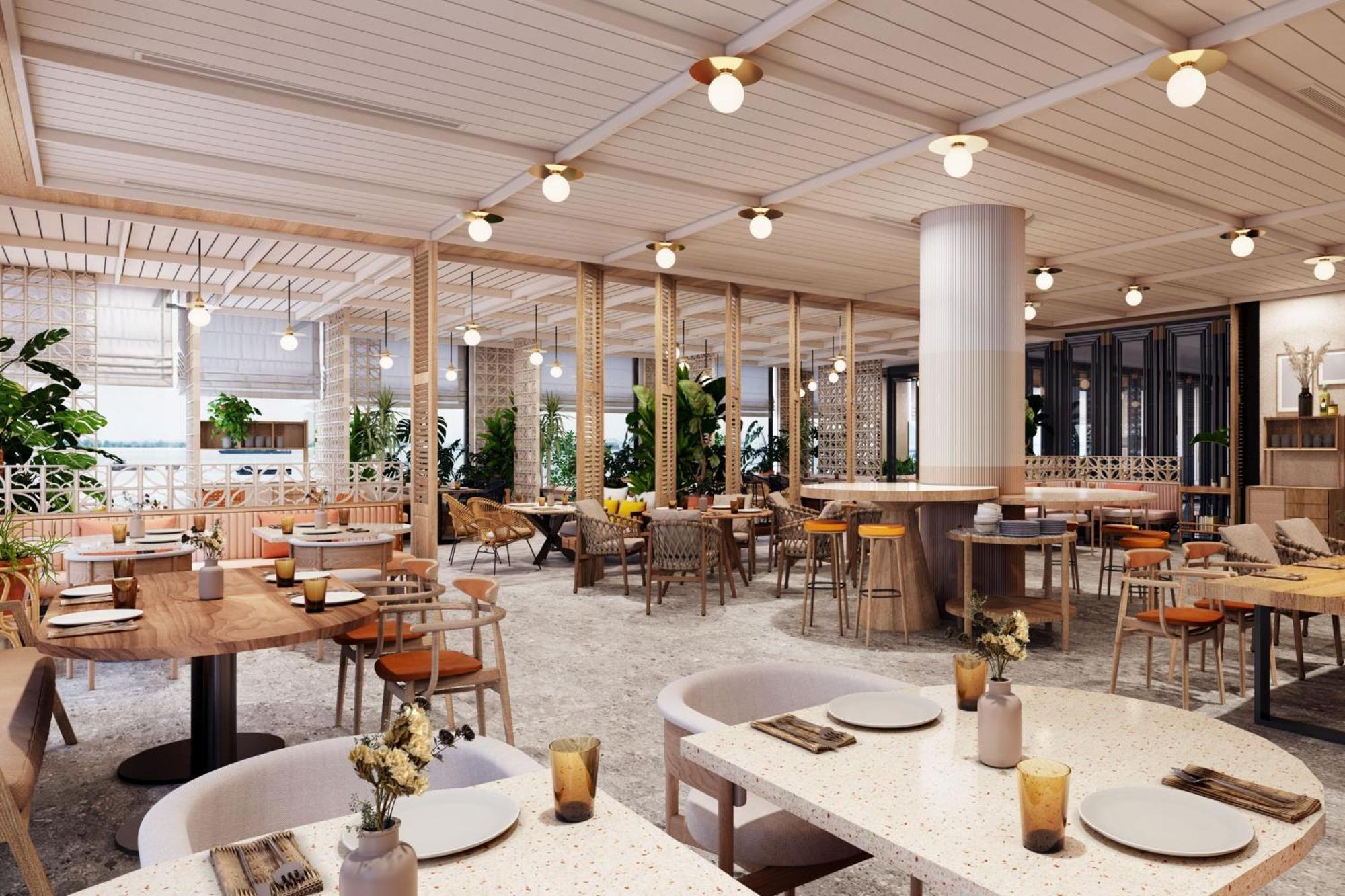 더 노탐 올 스위트 페낭 조지타운 외부 사진 The interior of the restaurant