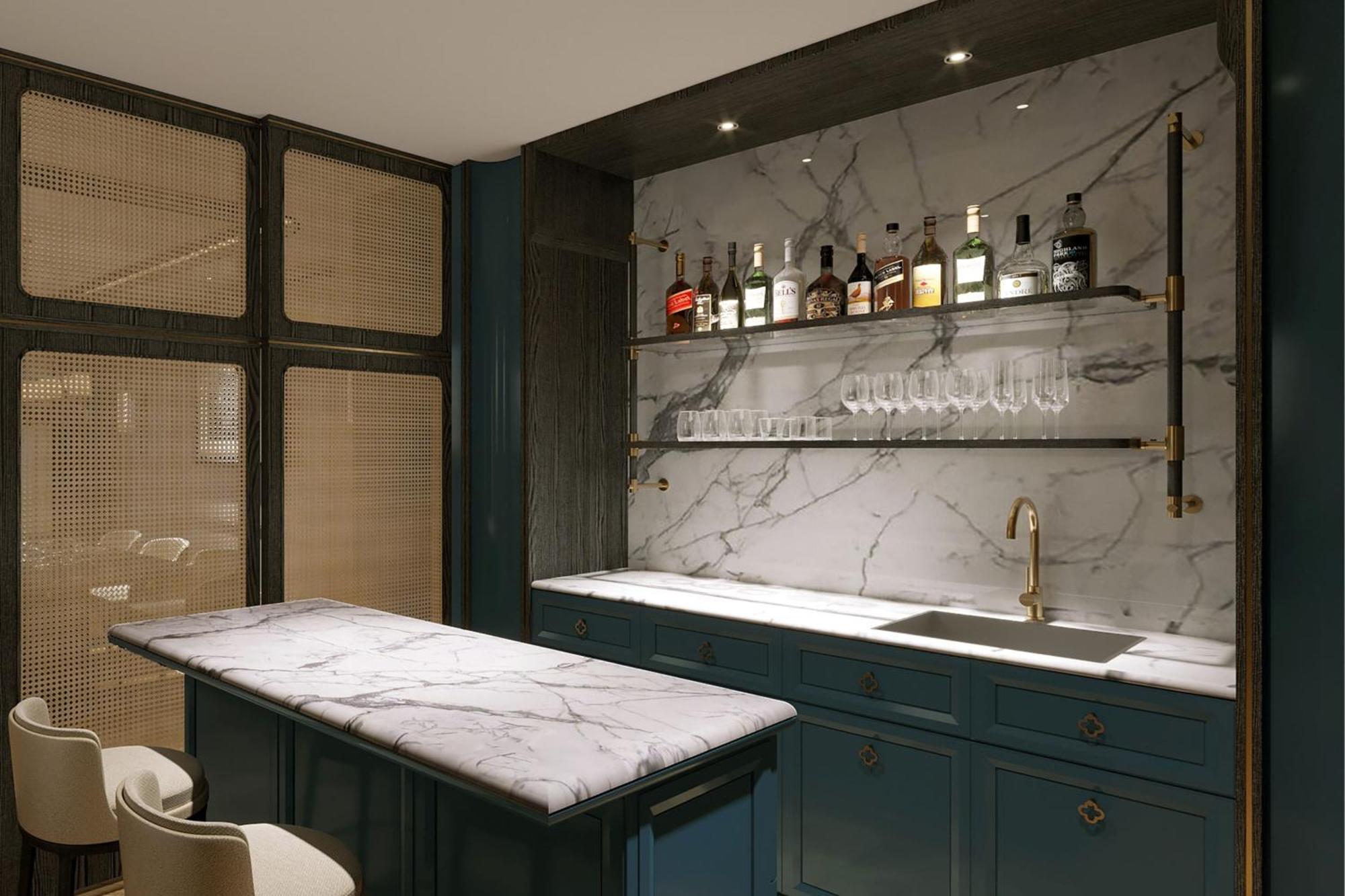 더 노탐 올 스위트 페낭 조지타운 외부 사진 The bar at the 2019 edition of the London Design Festival