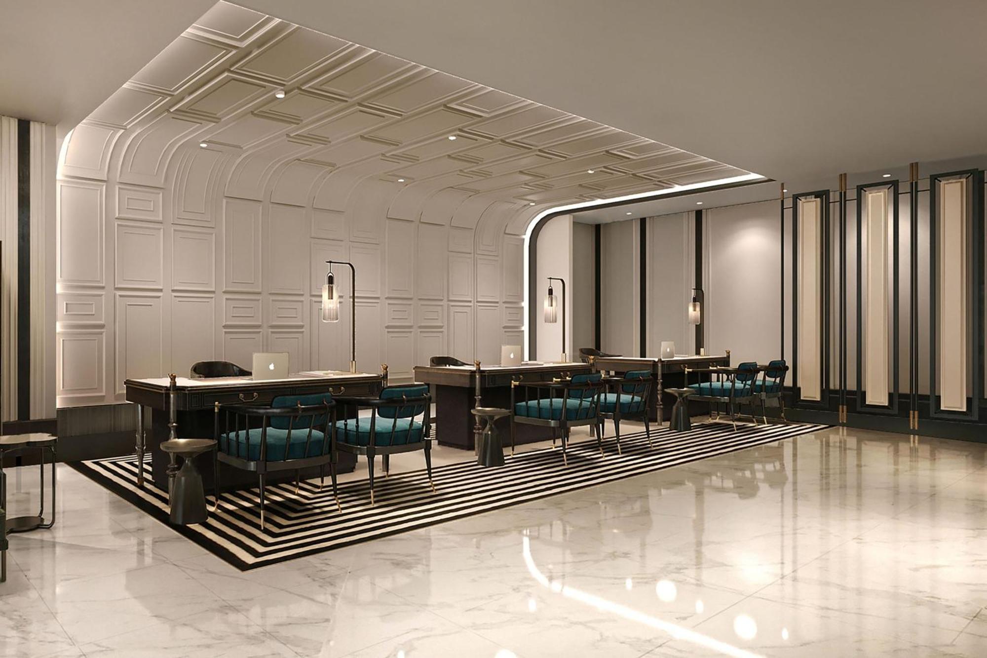 더 노탐 올 스위트 페낭 조지타운 외부 사진 The interior of the restaurant